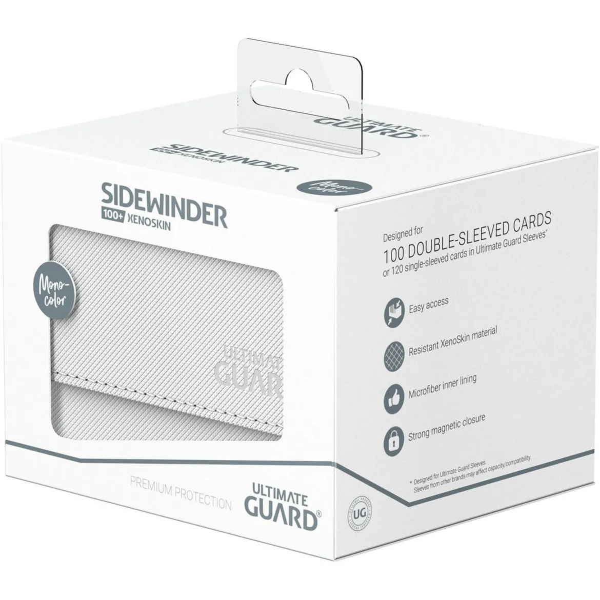Ultimate Guard Sidewinder 100+ Xenoskin - White