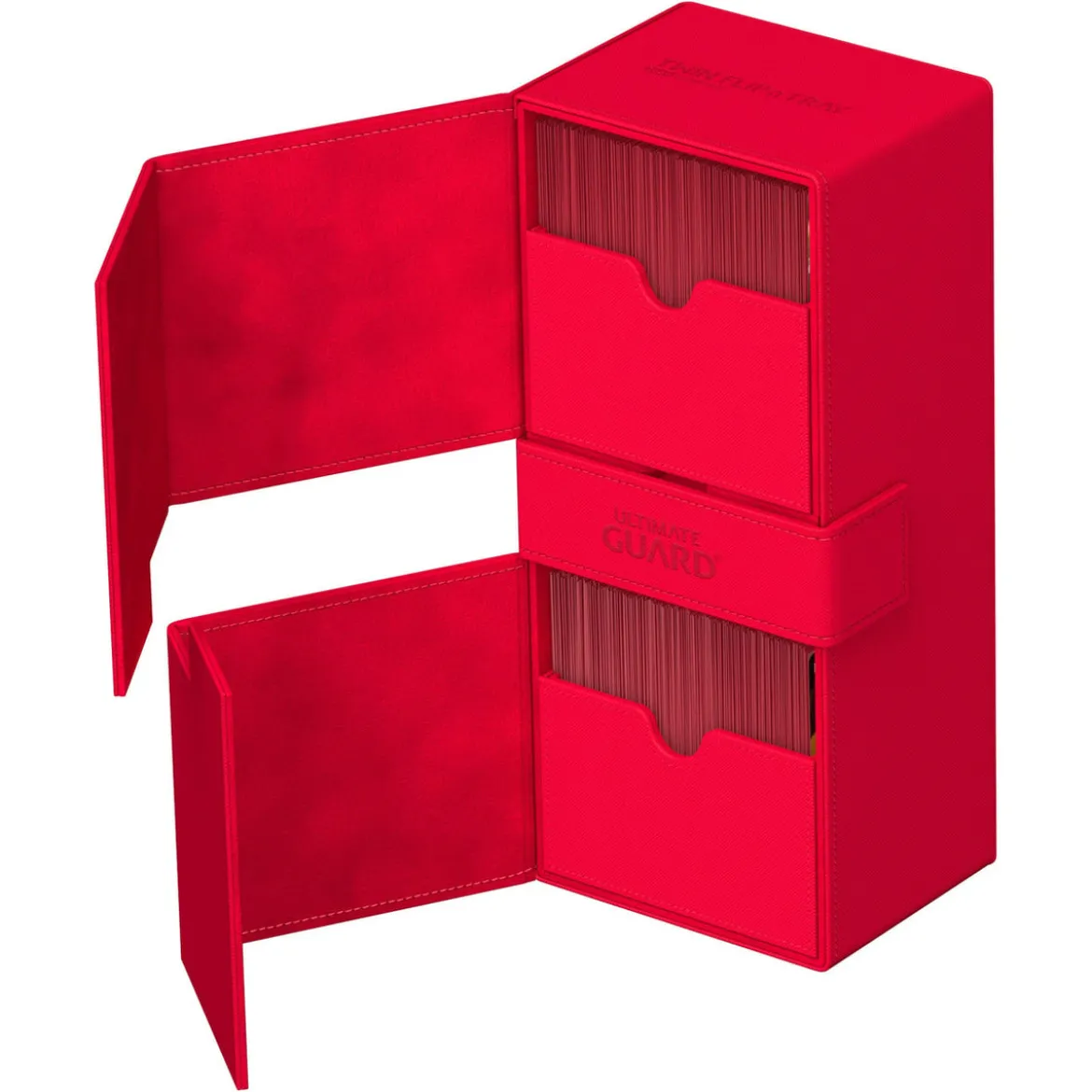 Ultimate Guard Twin Flip'n'Tray 266+ Xenoskin - Red