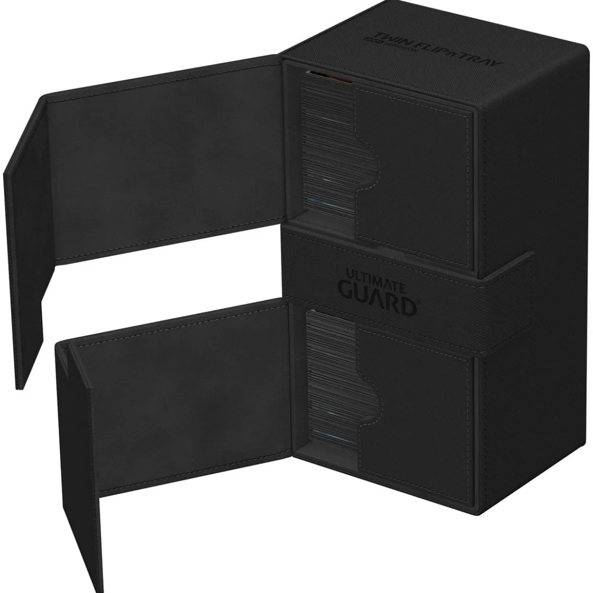 Ultimate Guard Twin Flip'n'Tray 200+ Xenoskin - Black