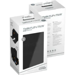 Ultimate Guard Twin Flip'n'Tray 200+ Xenoskin - Black