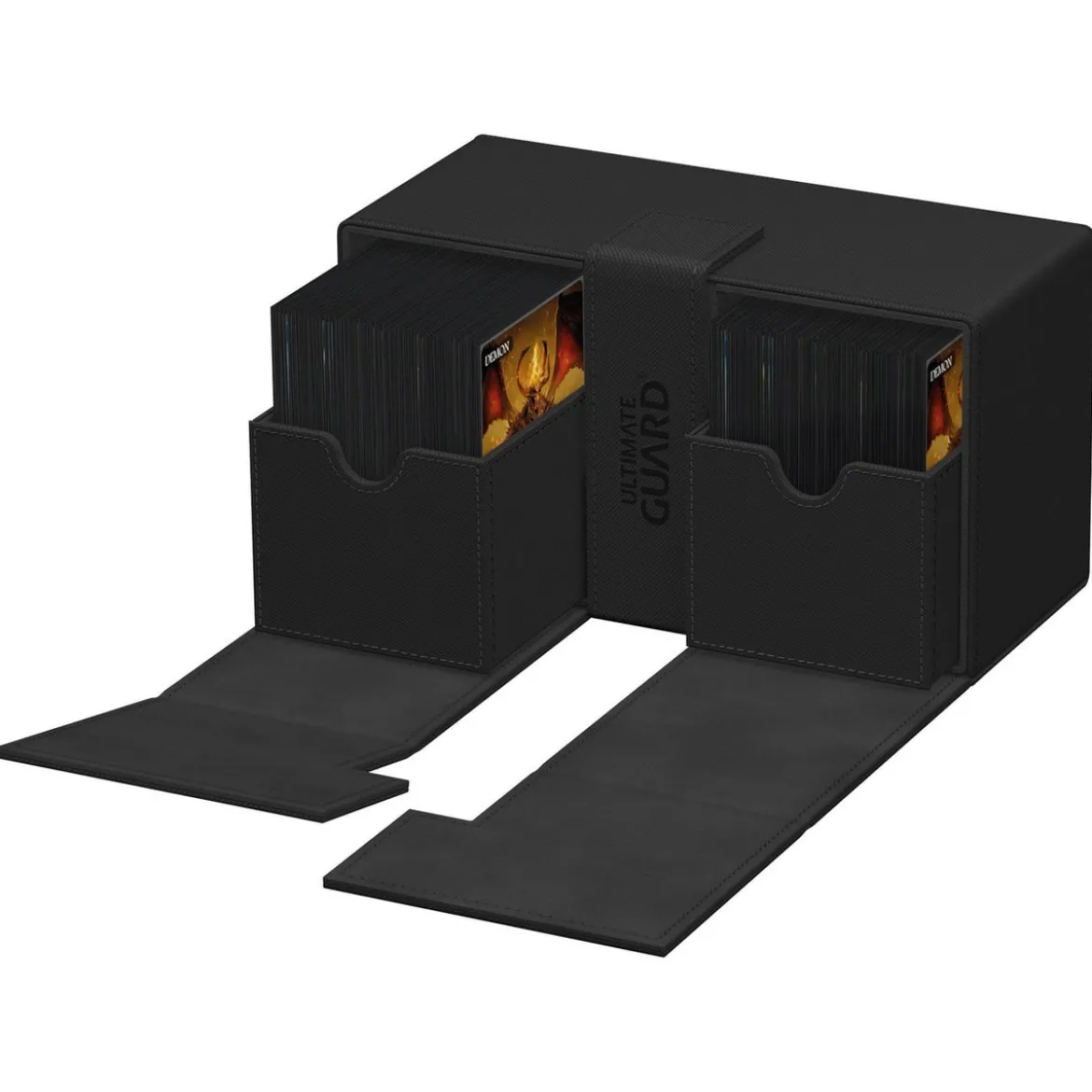 Ultimate Guard Twin Flip'n'Tray 200+ Xenoskin - Black