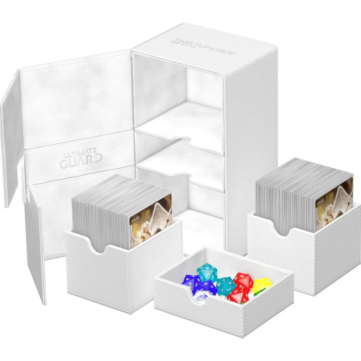 Ultimate Guard Twin Flip'n'Tray 200+ Xenoskin - White