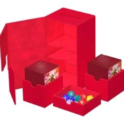 Ultimate Guard Twin Flip'n'Tray 200+ Xenoskin - Red