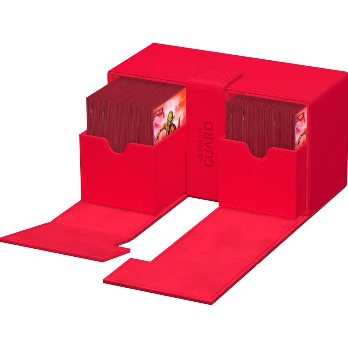 Ultimate Guard Twin Flip'n'Tray 200+ Xenoskin - Red