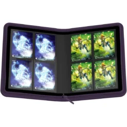 Ultimate Guard Zipfolio 160 8-Pocket Xenoskin - Purple