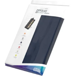 Ultimate Guard Zipfolio 320 16-Pocket Xenoskin - Blue