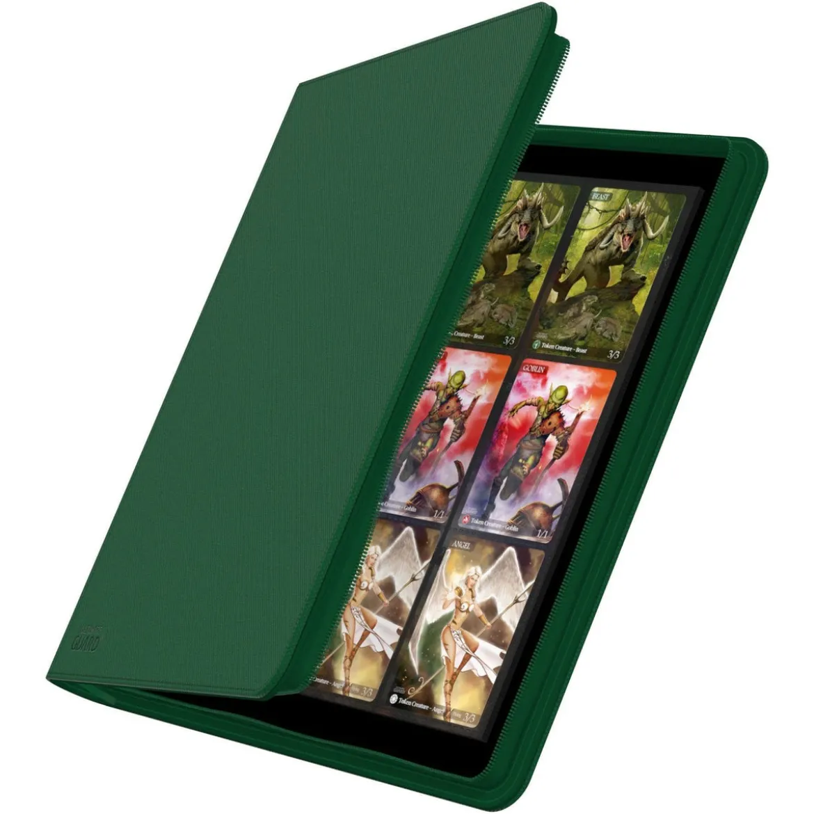Ultimate Guard Zipfolio 480 24-Pocket Xenoskin - Green