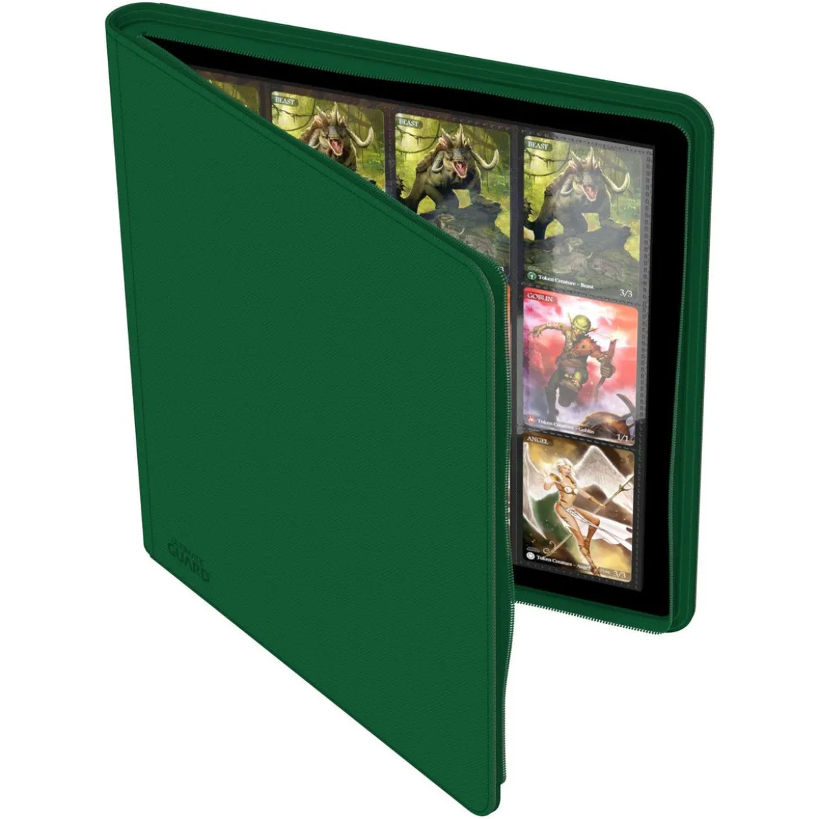 Ultimate Guard Zipfolio 480 24-Pocket Xenoskin - Green