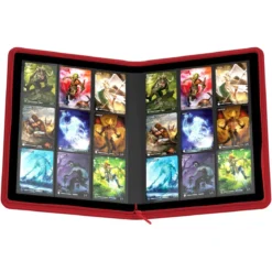 Ultimate Guard Zipfolio 360 18-Pocket Xenoskin - Red