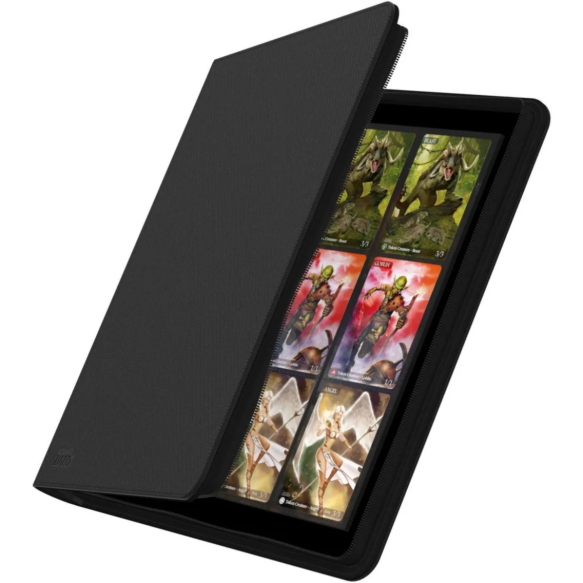 Ultimate Guard Zipfolio 480 24-Pocket Xenoskin - Black
