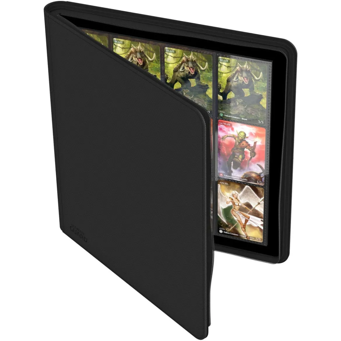 Ultimate Guard Zipfolio 480 24-Pocket Xenoskin - Black