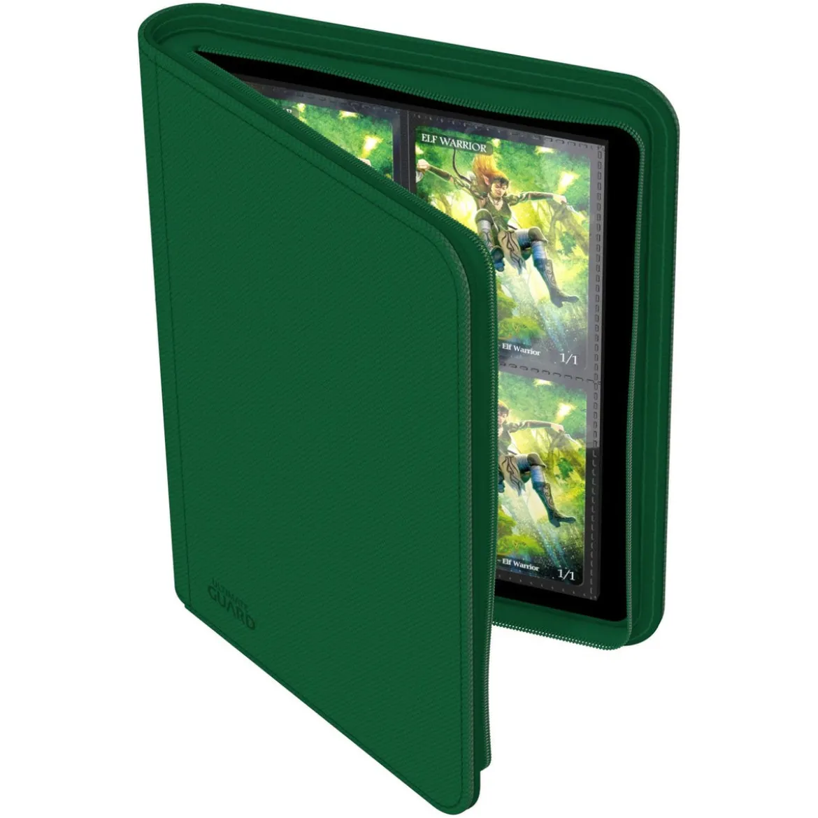 Ultimate Guard Zipfolio 160 8-Pocket Xenoskin - Green