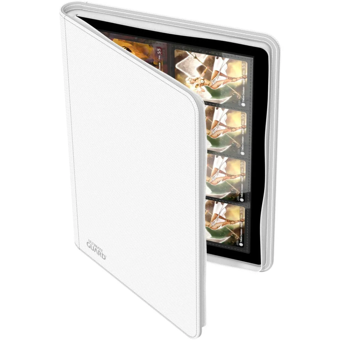 Ultimate Guard Zipfolio 320 16-Pocket Xenoskin - White
