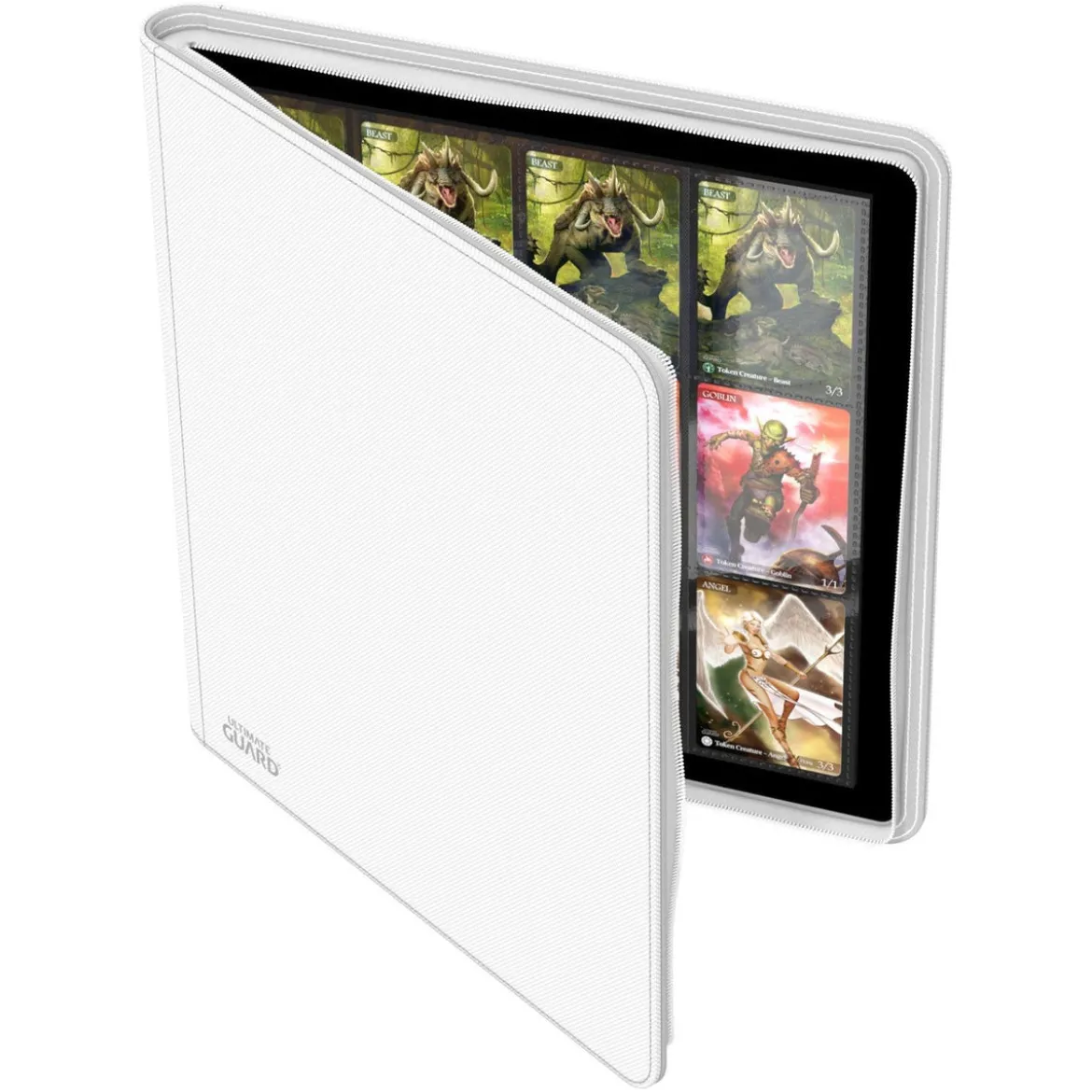 Ultimate Guard Zipfolio 480 24-Pocket Xenoskin - White