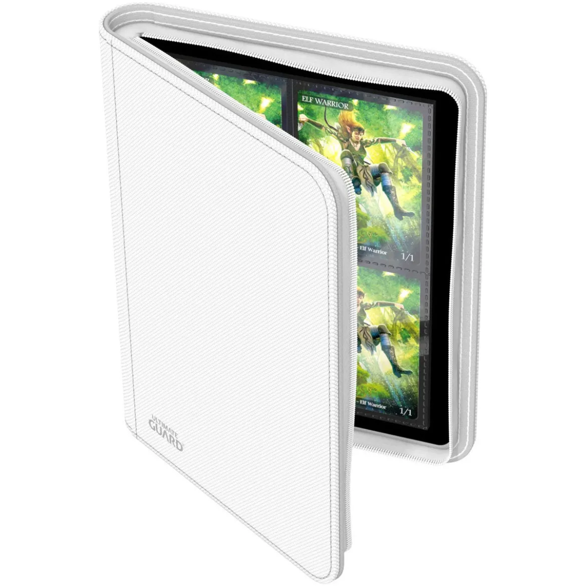 Ultimate Guard Zipfolio 160 8-Pocket Xenoskin - White