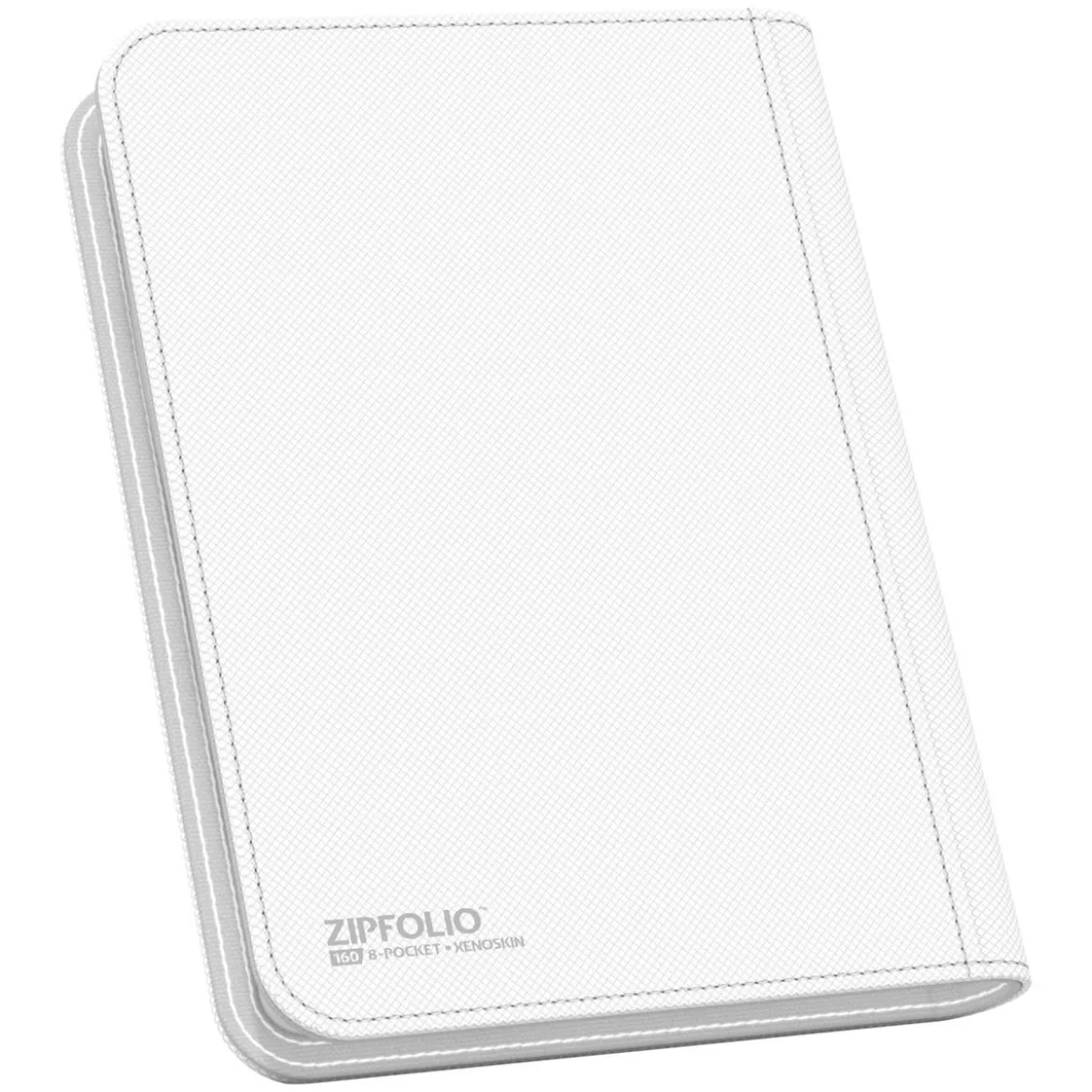 Ultimate Guard Zipfolio 160 8-Pocket Xenoskin - White