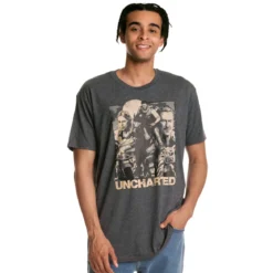 Uncharted - Cover Page T-Shirt grau