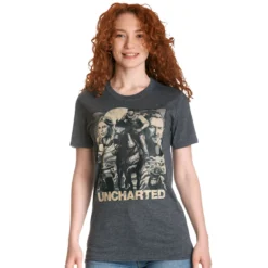 Uncharted - Cover Page T-Shirt grau