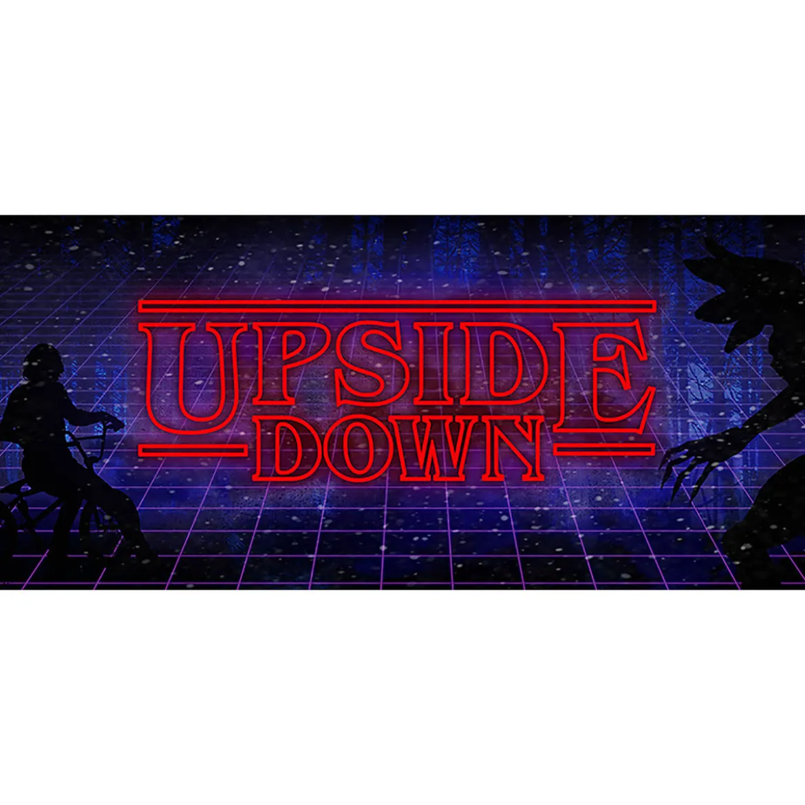 Upside Down Tasse für Stranger Things Fans