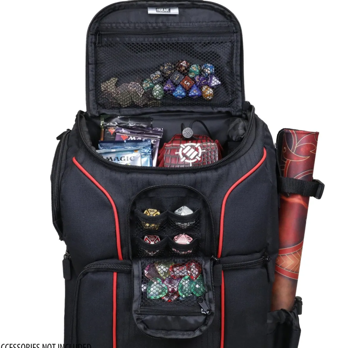 USA Gear MTG-Rucksack Rot