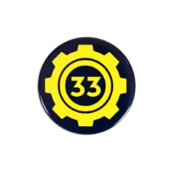 Vault 33 Button für Fallout Fans