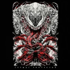 Venom - Black White & Blood T-Shirt schwarz