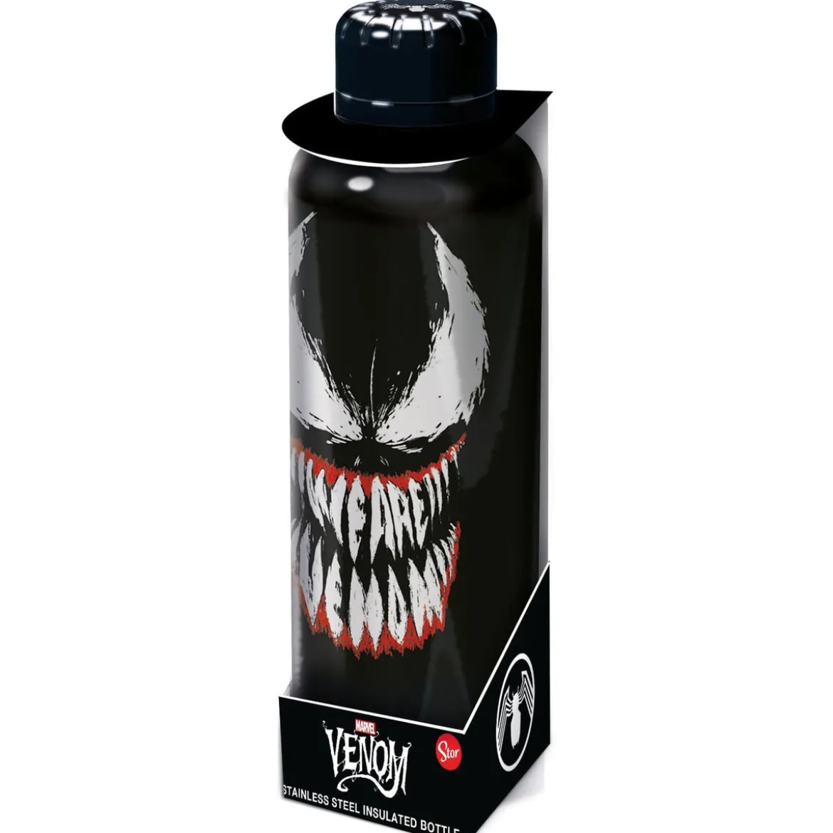 Venom Edelstahl-Trinkflasche Face