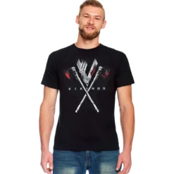 Vikings - Bloody Axe T-Shirt schwarz