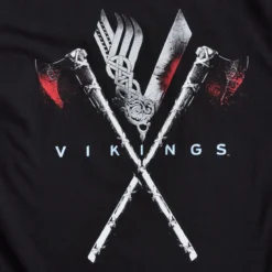 Vikings - Bloody Axe T-Shirt schwarz
