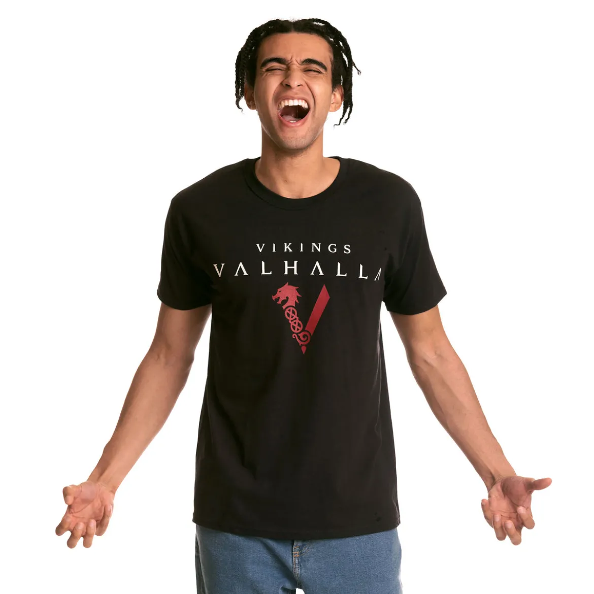 Vikings - Fear T-Shirt schwarz