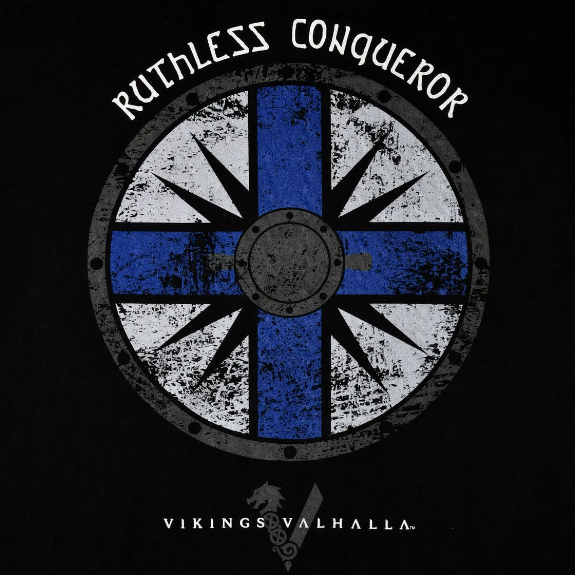 Vikings Valhalla - Ruthless Conqueror T-Shirt schwarz