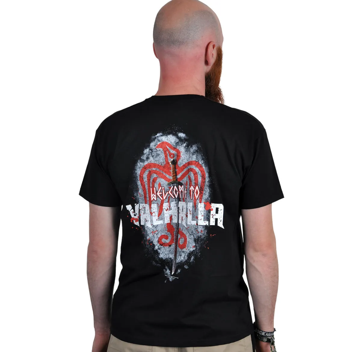Vikings - Welcome T-Shirt schwarz