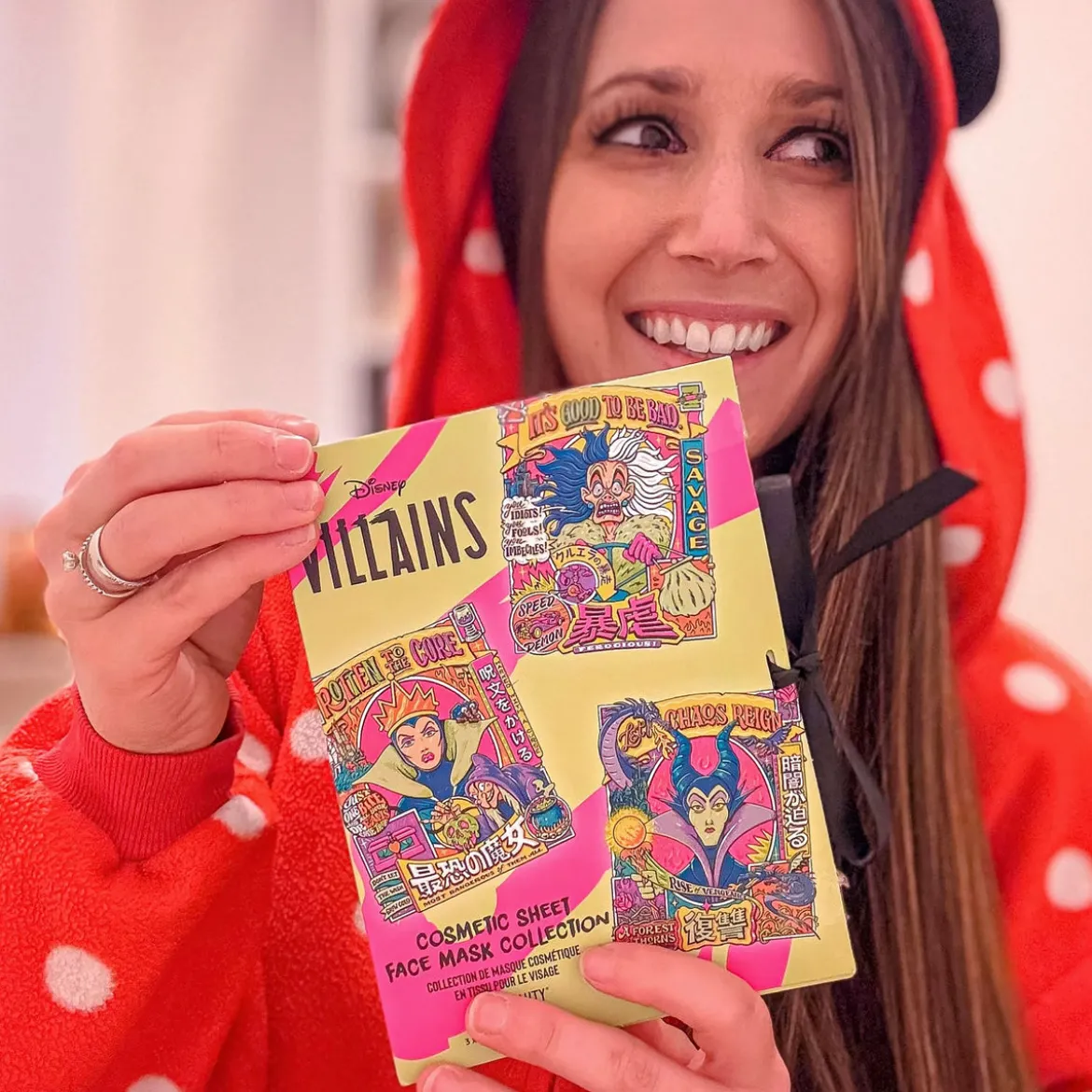 Villains - Sheet Masken 3er Set