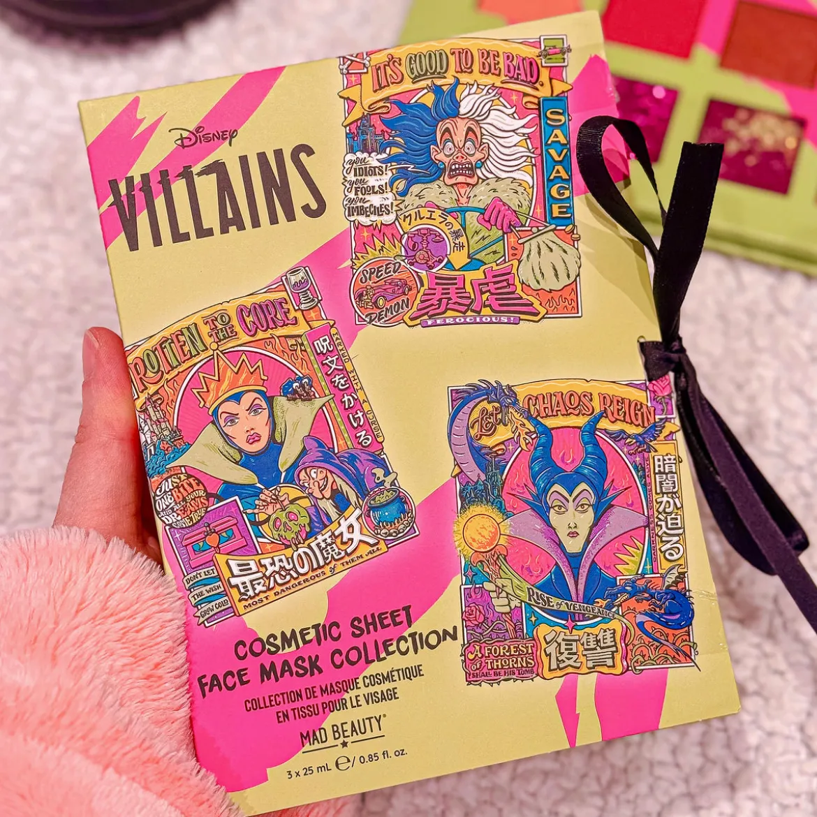 Villains - Sheet Masken 3er Set