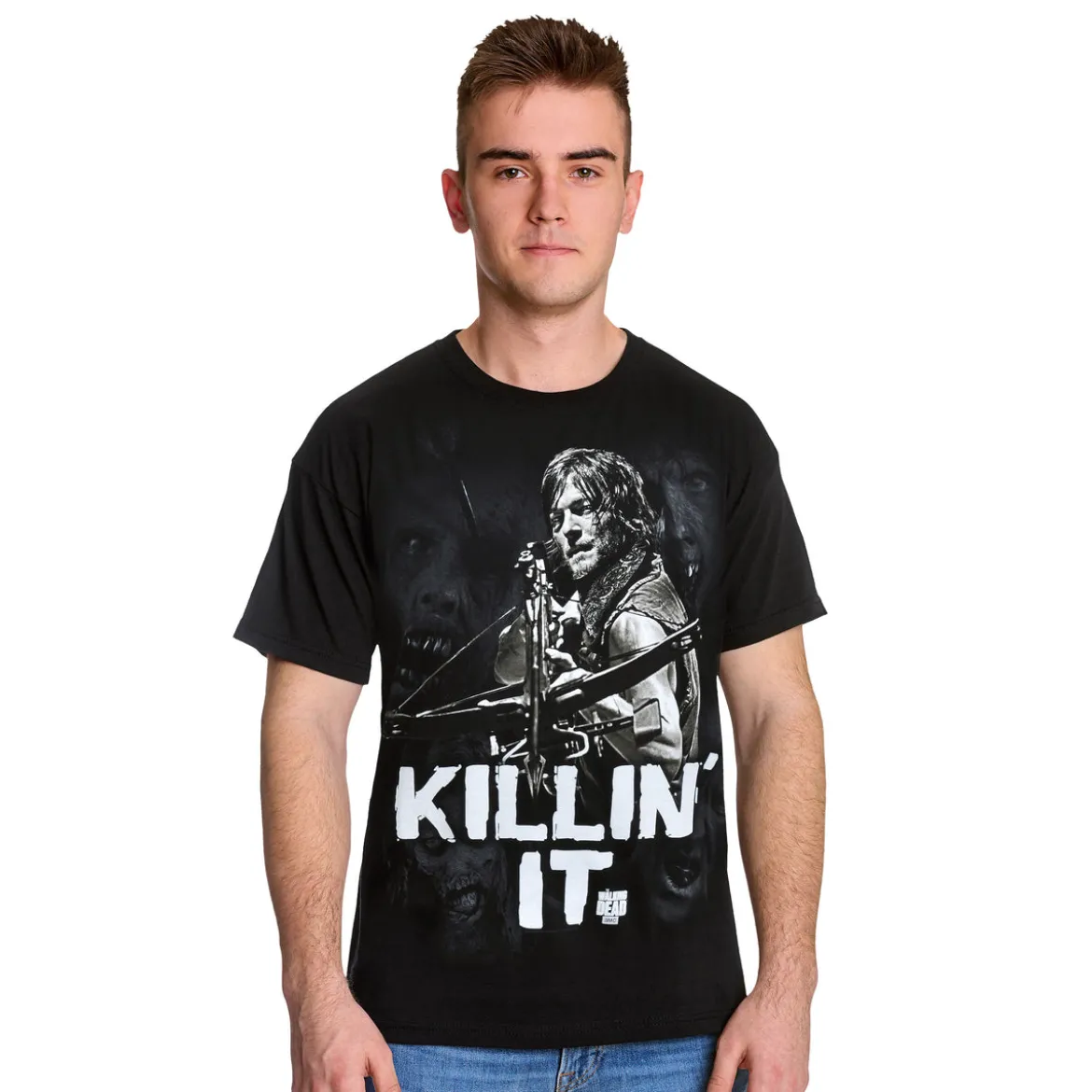 Walking Dead - Daryl Killin It T-Shirt schwarz