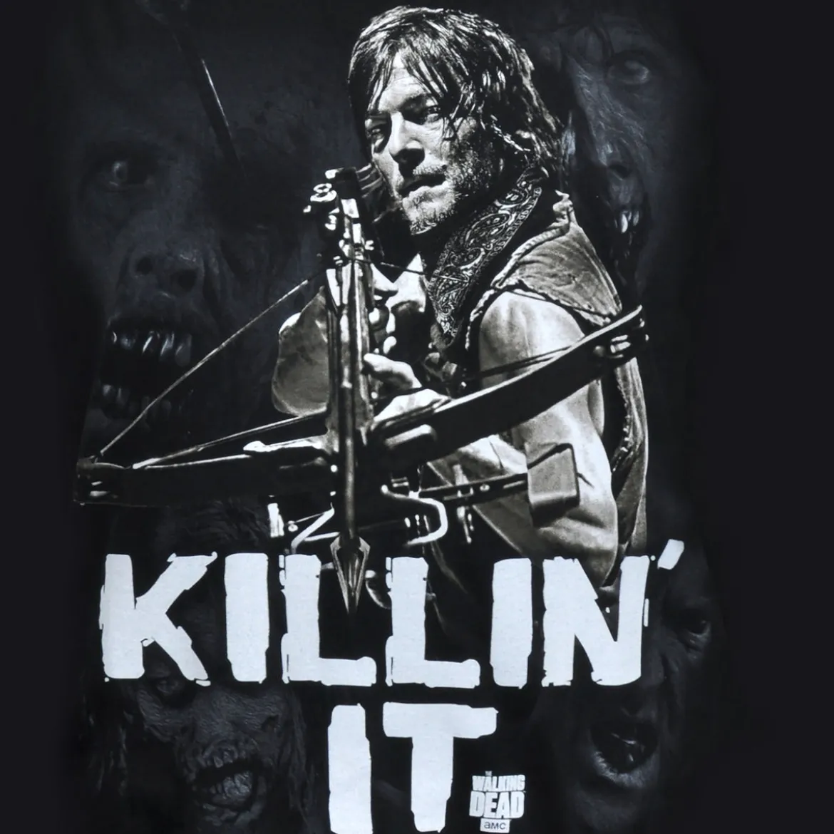 Walking Dead - Daryl Killin It T-Shirt schwarz