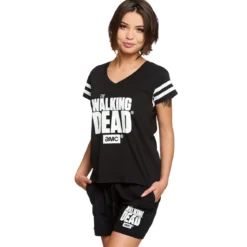 Walking Dead - Logo Pyjama kurz Damen