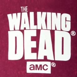 Walking Dead - Logo T-Shirt Damen rot