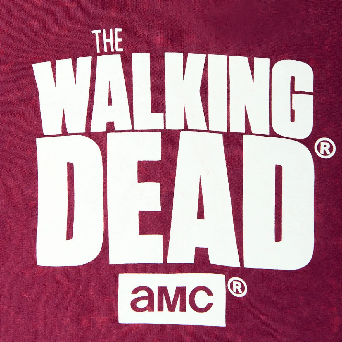 Walking Dead - Logo T-Shirt Damen rot