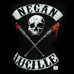 Walking Dead - Negan Lucille T-Shirt schwarz