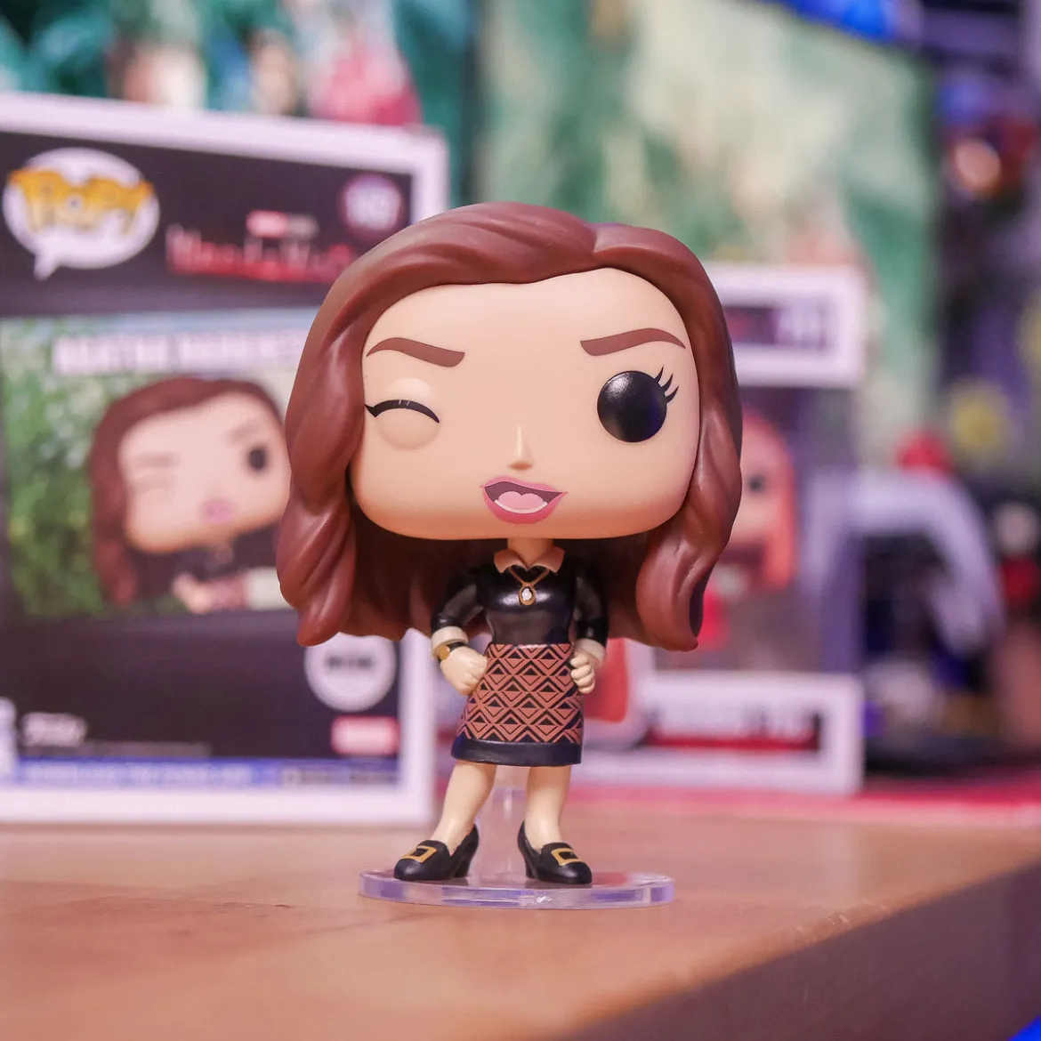WandaVision - Agatha Harkness Funko Pop Meme Wackelkopf-Figur
