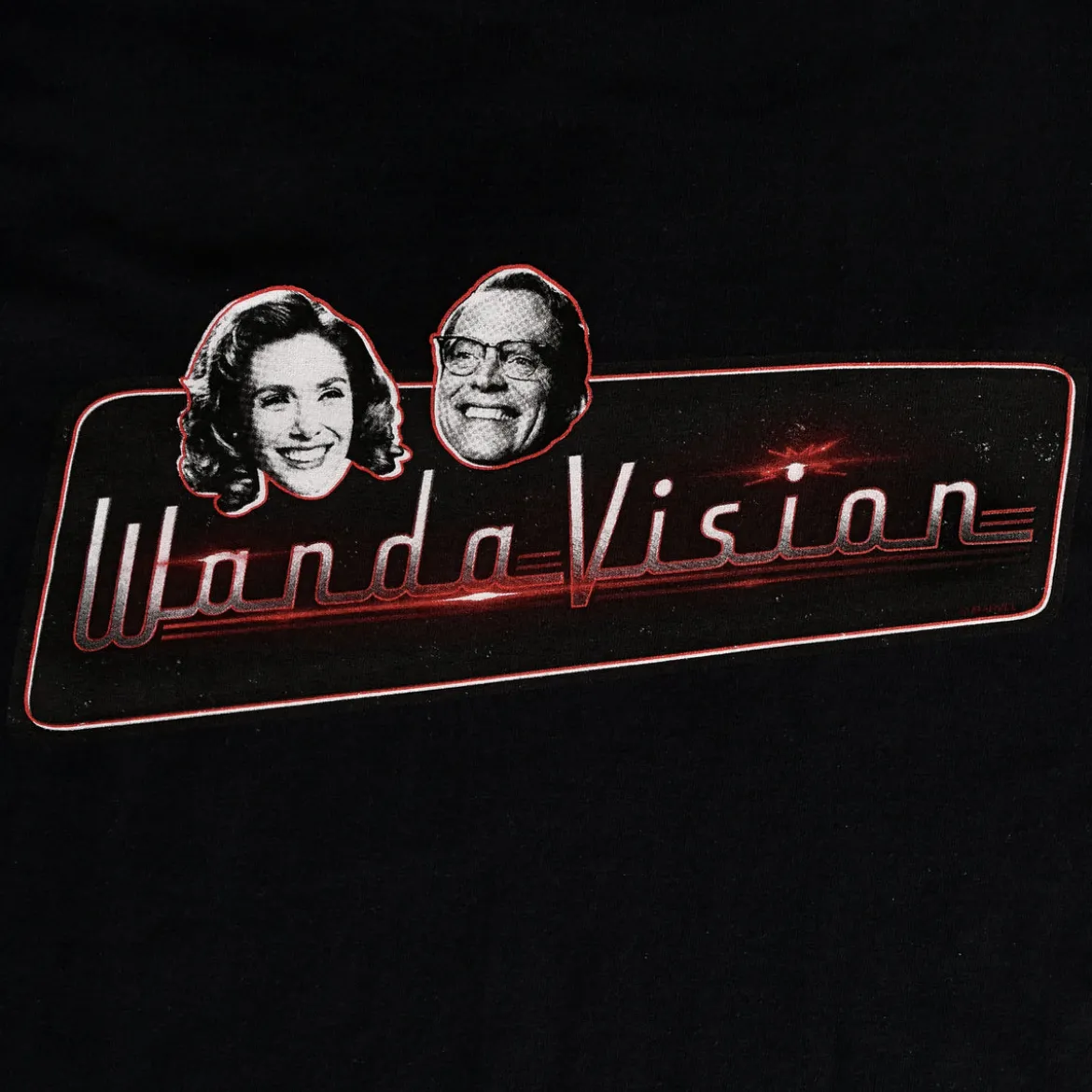 WandaVision - Logo T-Shirt schwarz