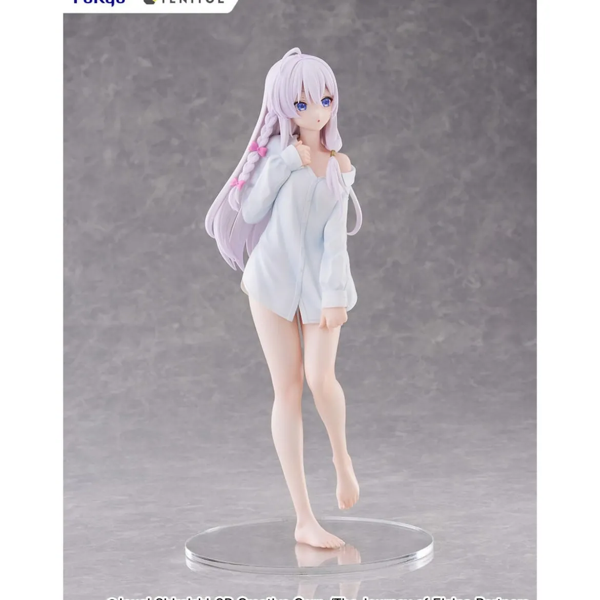 Wandering Witch: The Journey of Elaina Tenitol Tall PVC Statue Elania Shirt Ver. 30 cm