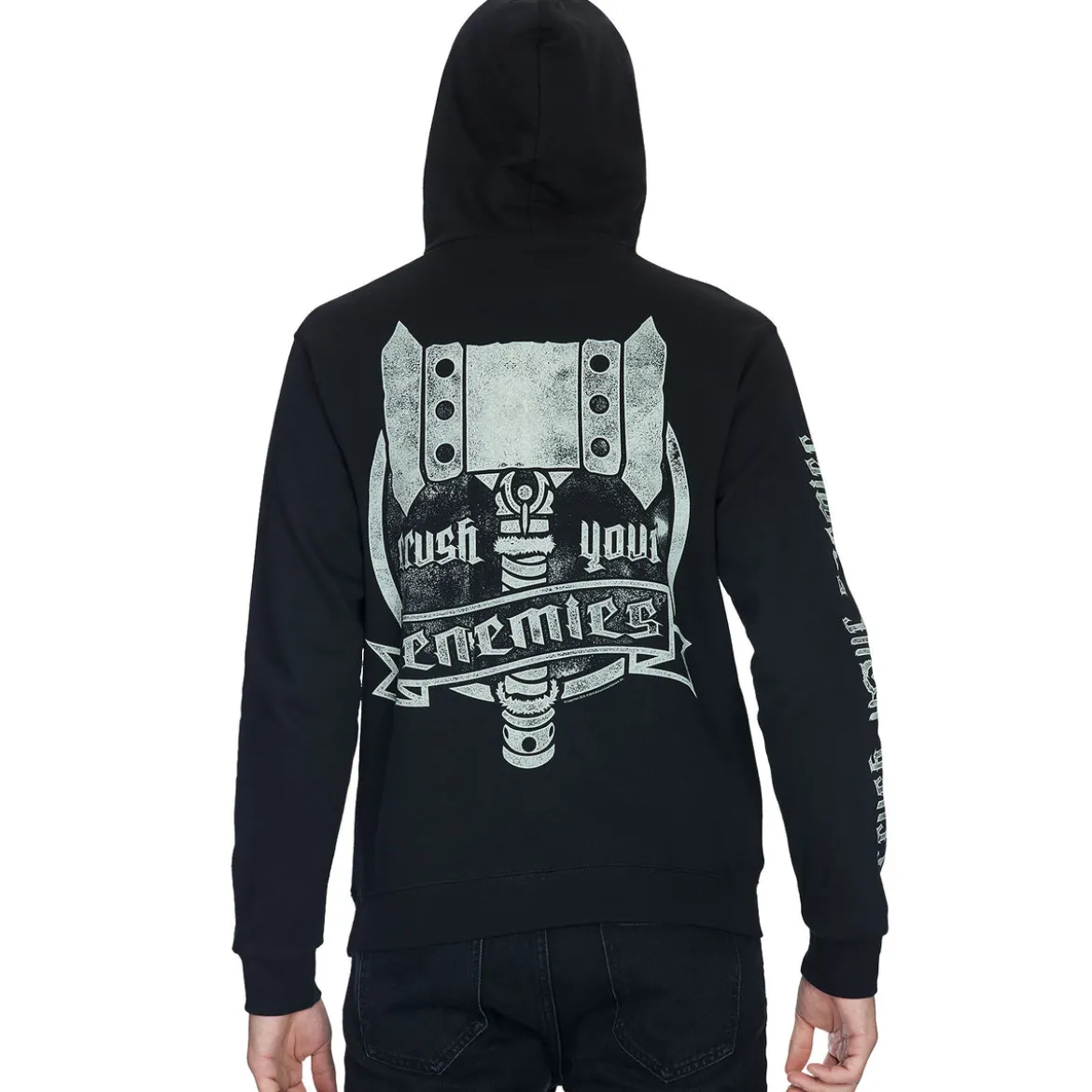 Warcraft - Crush Your Enemies Kapuzenpullover schwarz