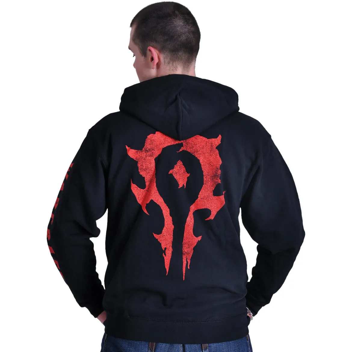 Warcraft - Horde Logo Kapuzenjacke schwarz