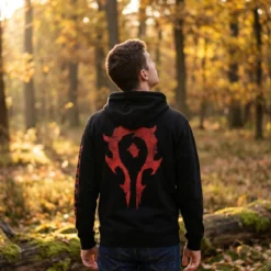 Warcraft - Horde Logo Kapuzenjacke schwarz