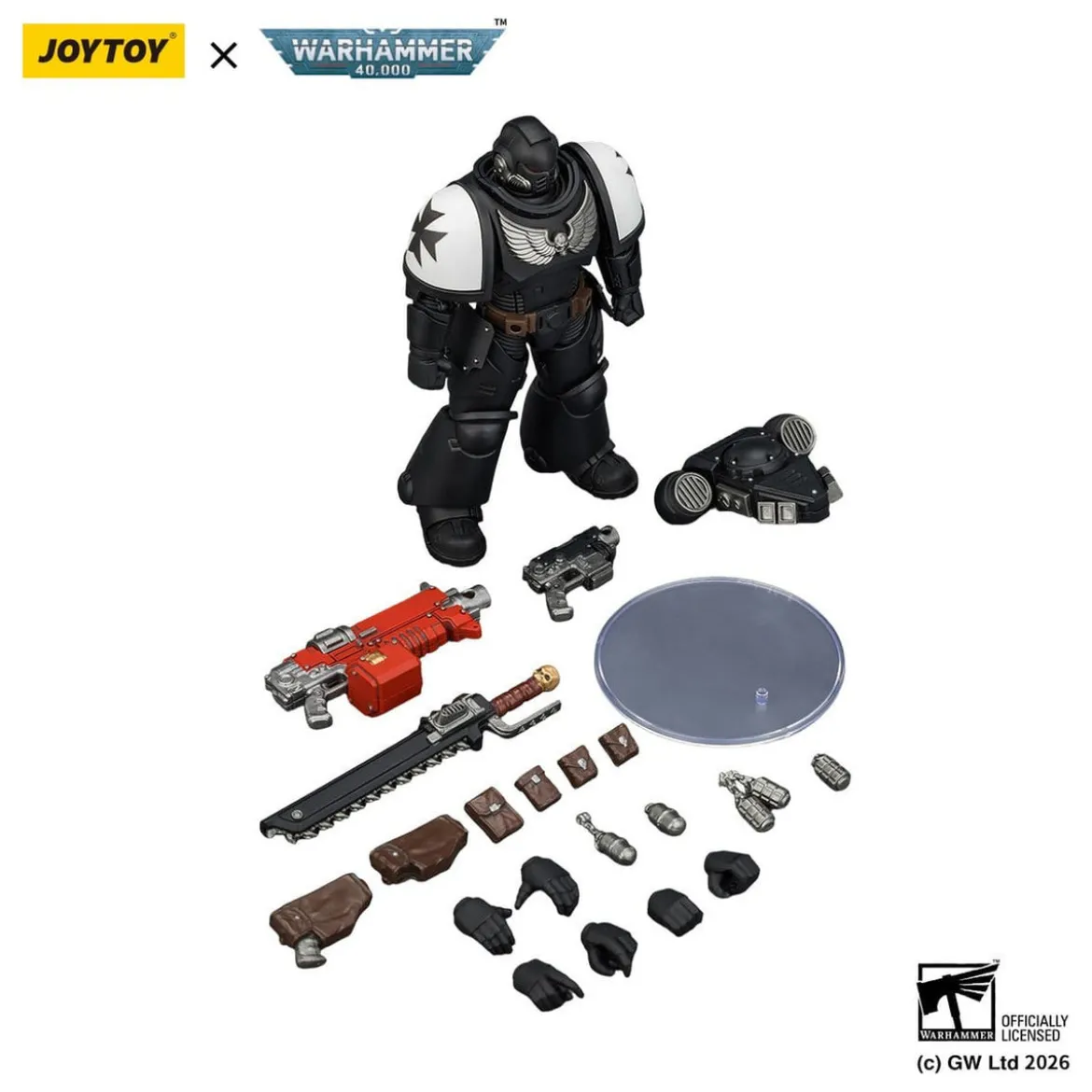 Warhammer 40,000 Actionfigur Black Templars Intercessor 12