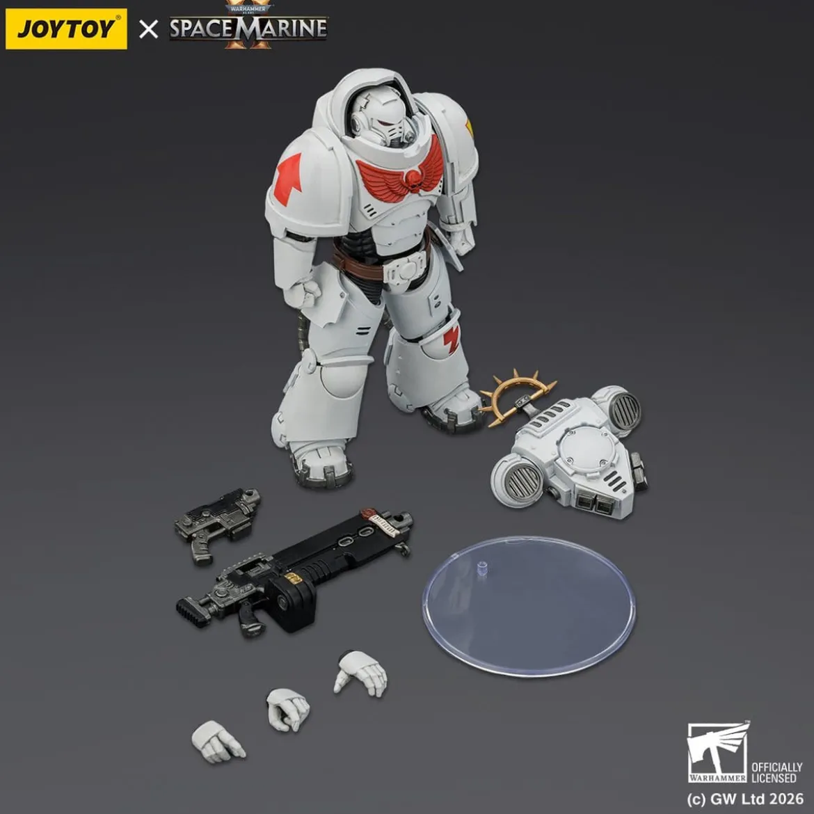 Warhammer 40,000 Actionfigur Game Edition White Scars Heavy