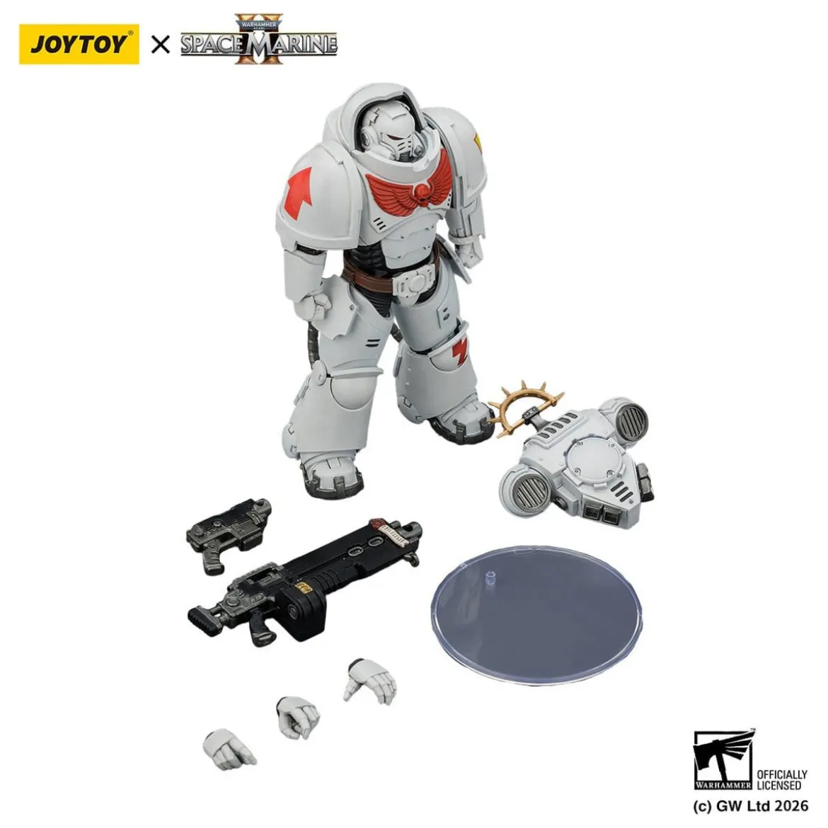 Warhammer 40,000 Actionfigur Game Edition White Scars Heavy