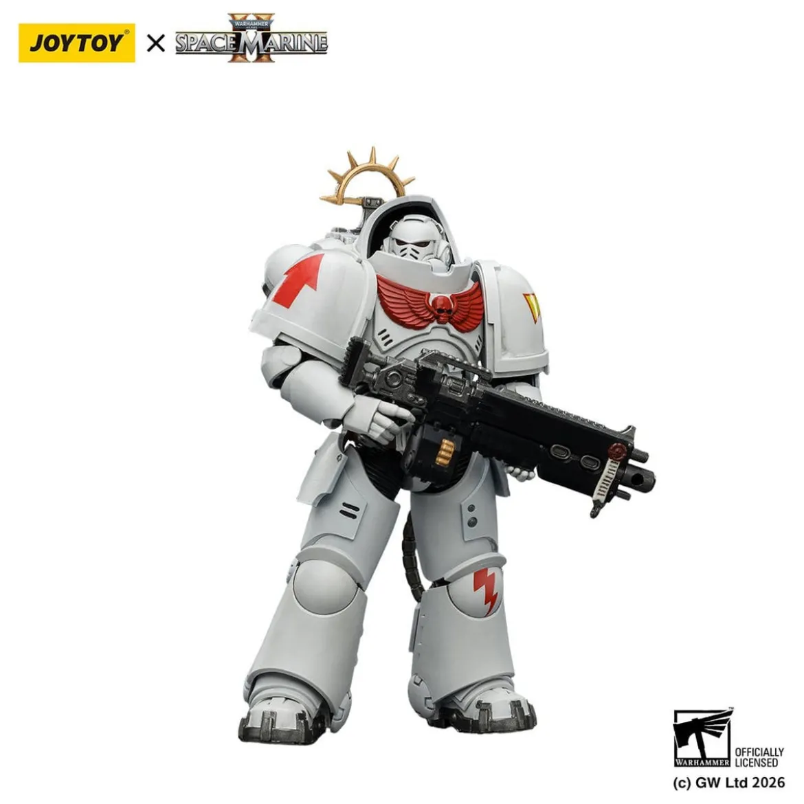 Warhammer 40,000 Actionfigur Game Edition White Scars Heavy